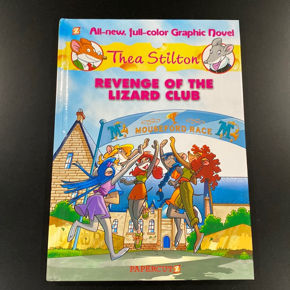 Thea Stilton Graphic Novel #2: Revenge of the Lizard Club - Hardcover Book